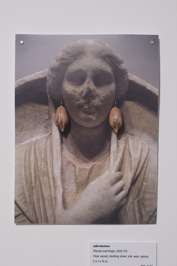 Pecan earrings