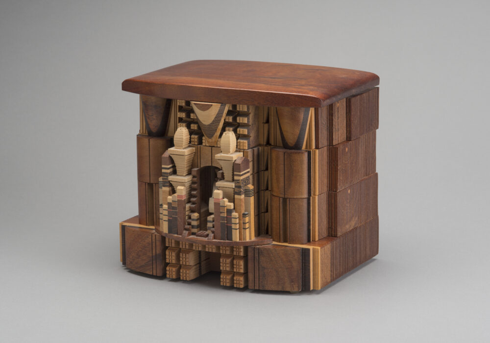 Six Compartment Jewelry Box