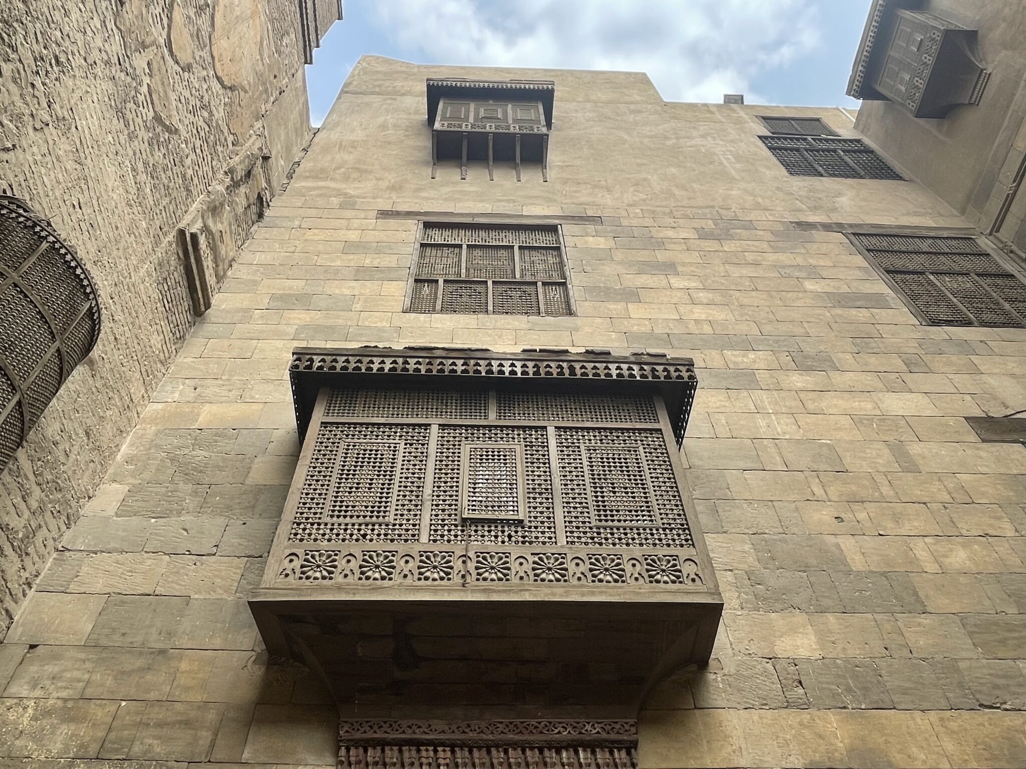 mashrabiya, wood turning, Egyptian architecture