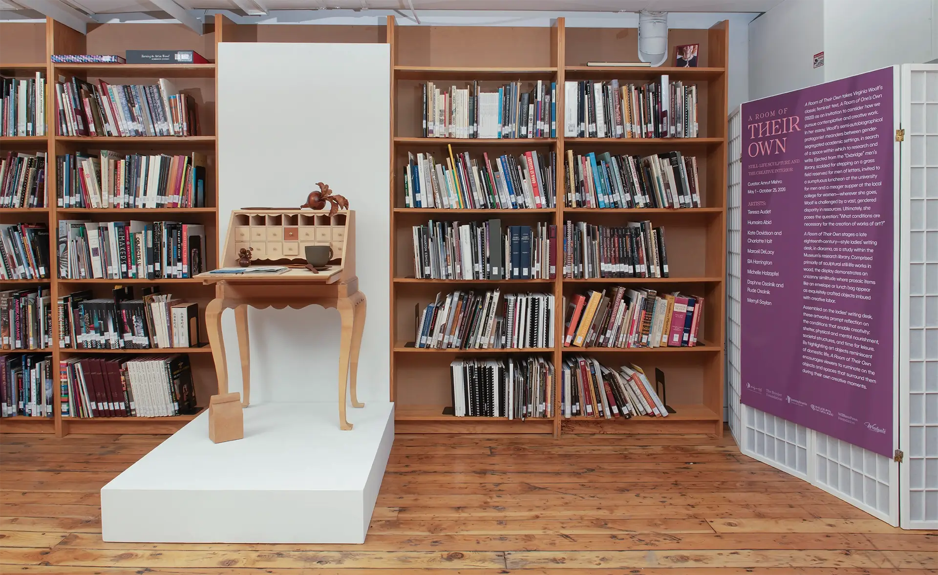 A Room of Their Own: Still-Life Sculpture and the Creative Interior, Installation Image
