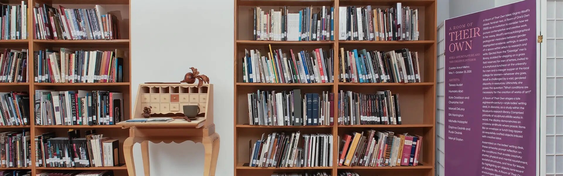 A Room of Their Own: Still-Life Sculpture and the Creative Interior